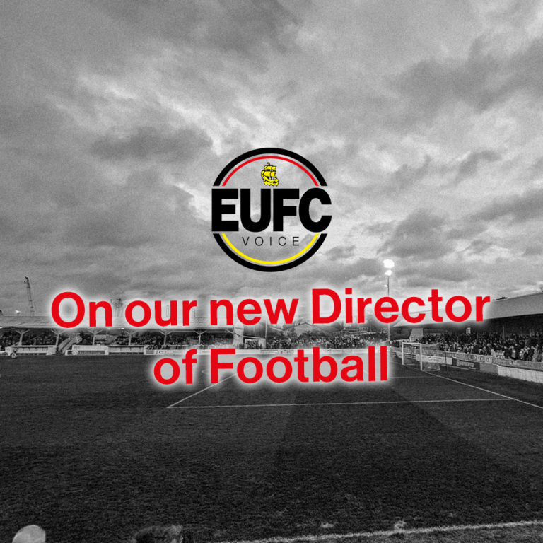 On our new Director of Football